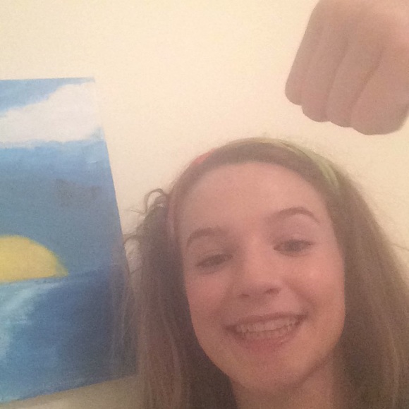 Beach painting (artwork) - Picture 3 of 3